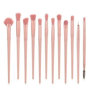 12 Pieces Fan-shaped Brushes