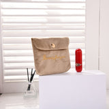 Soft Velvet Small Cosmetic Bag